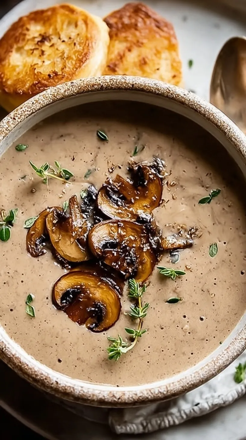 Unlock Restaurant Flavor: The Ultimate Homemade Cream of Mushroom Soup